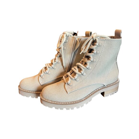 Universal Threads Tan Combat Boots Size 10 NWOT - Picture 5 of 5